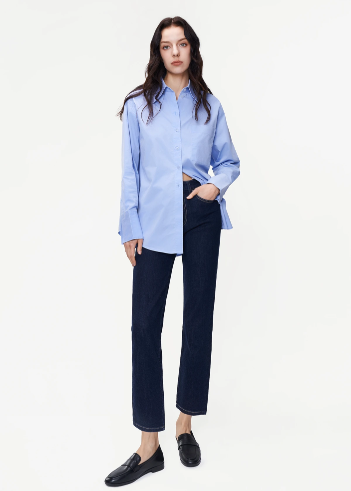 Oversized Fit Boyfriend Shirt