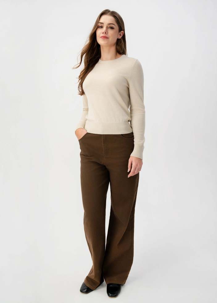 Regular Fit Wool Pullover Sweater