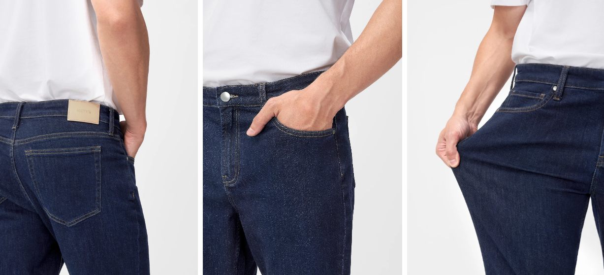 genuwii durable jeans details